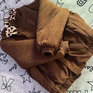 Corduroy Bomber Jacket